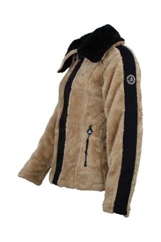 Casaco polar Areva Camel