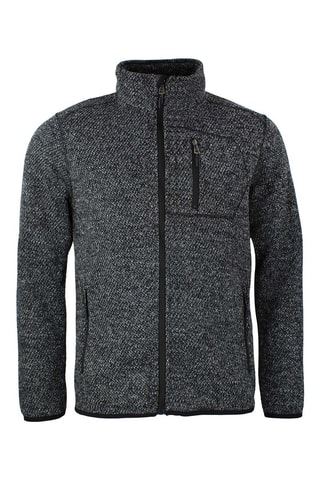 Casaco polar Capino Preto mesclado