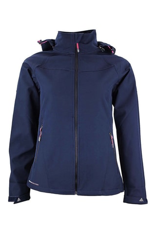 Casaco Softshell com capuz Acelsior Azul-marinho