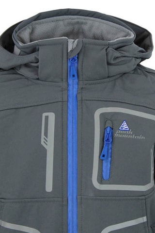 Casaco Softshell Ecoftibi Cinzento-escuro