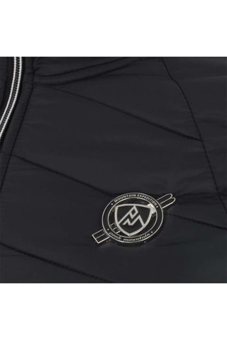 Casaco bi-matéria Anaples Preto e cinzento