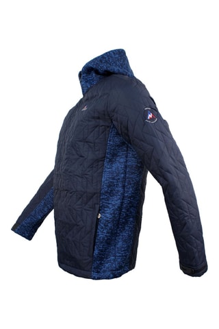 Casaco polar com capuz Cava Peak Mountain - Azul-marinho