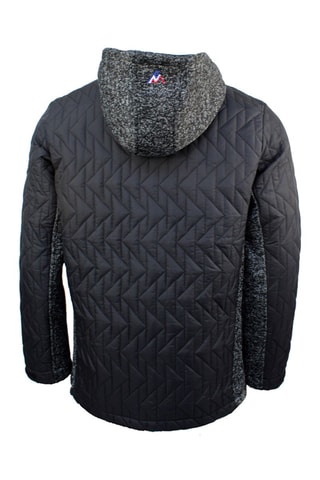 Casaco polar com capuz Cava Peak Mountain - Preto