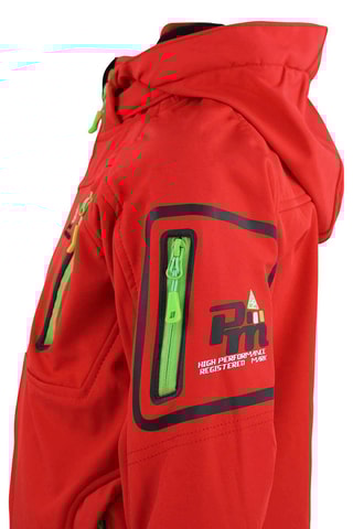 Casaco Softshell Ecolok Vermelho