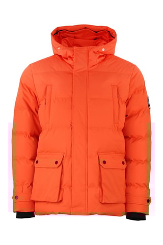 Parca com capuz Canabel - Laranja