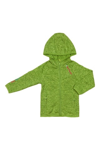 Casaco polar com capuz Gatora - Verde