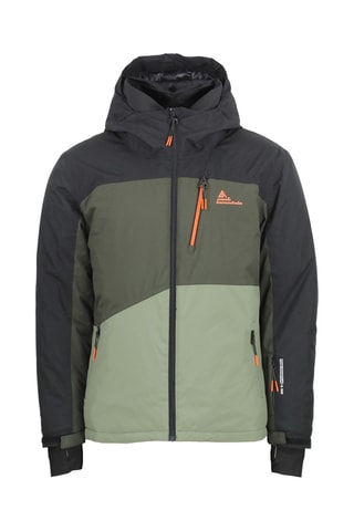 Casaco com capuz e calças de esqui Cerome - Preto e caqui