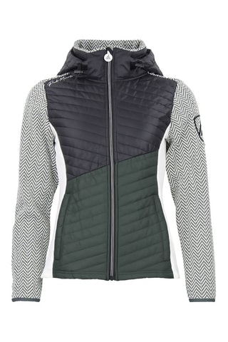 Casaco polar Amir - Caqui e preto