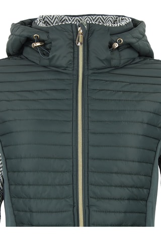 Casaco polar Andomo - Caqui e branco