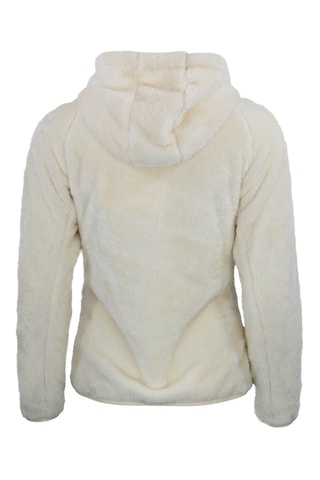 Casaco polar com capuz Alanzo - Cru