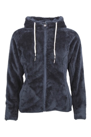 Casaco polar com capuz Alanzo - Preto