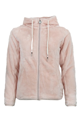 Casaco polar com capuz Alanzo - Rosa