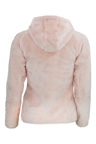 Casaco polar com capuz Alanzo - Rosa