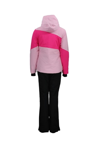 Casaco com capuz e calças de esqui Anice - Rosa e preto