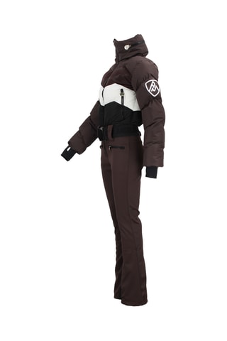 Casaco com capuz e calças de esqui Antiero - Castanho-escuro