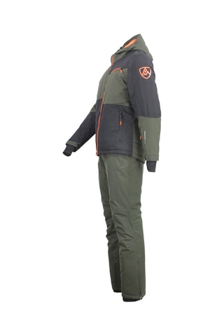 Casaco com capuz e calças de esqui Cardio - Caqui