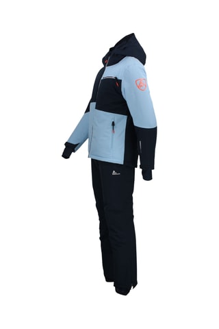 Casaco com capuz e calças de esqui Cardio - Azul