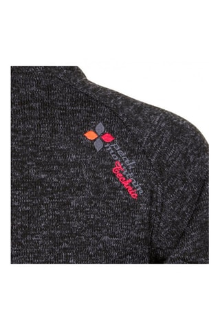 Blusão polar Atora Preto e rosa