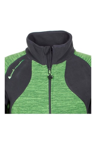 Blusão polar Cecut Peak Mountain - Verde-mesclado e cinzento