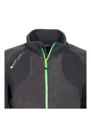 Blusão polar Cecut Peak Mountain - Cinzento mesclado e anis