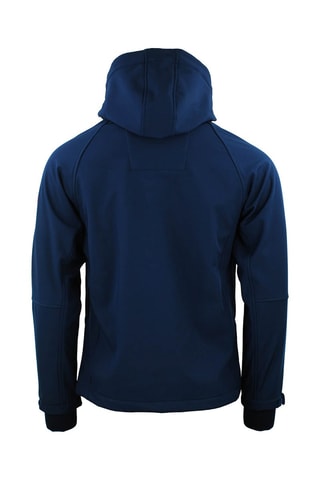 Blusão com capuz Softshell Cimaleo  Azul-noite