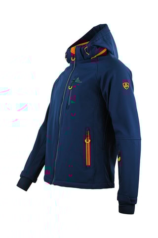 Blusão com capuz Softshell Cimaleo  Azul-noite