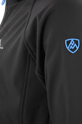 Blusão com capuz Softshell Cimaleo  Preto