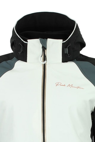 Blusão com capuz Softshell Ametis  Preto