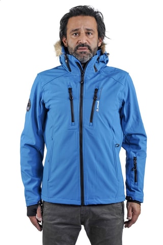 Blusão com capuz Casada Peak Mountain - Azul