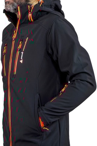 Blusão com capuz Casada Peak Mountain - Preto