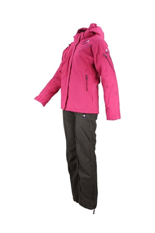 Casaco e calças de esqui Gazly Fúcsia e café