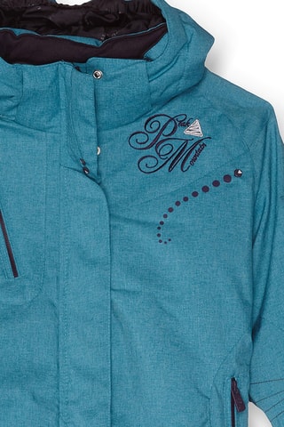 Casaco e calças de esqui Gazly Turquesa e antracite