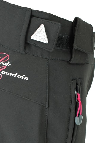 Calças de esqui Softshell Gashell Preto