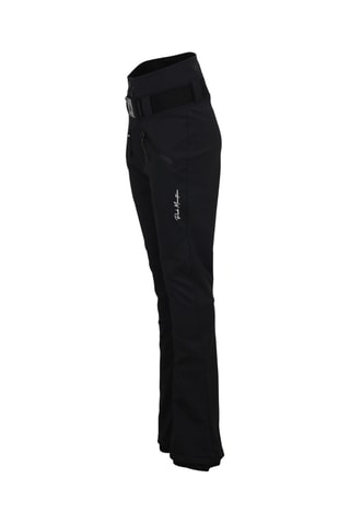 Calças de esqui de cintura alta Softshell Atlas - Preto