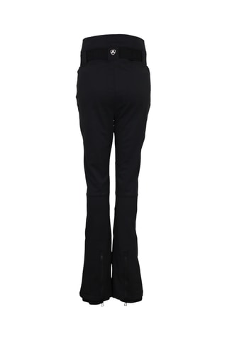 Calças de esqui de cintura alta Softshell Atlas - Preto