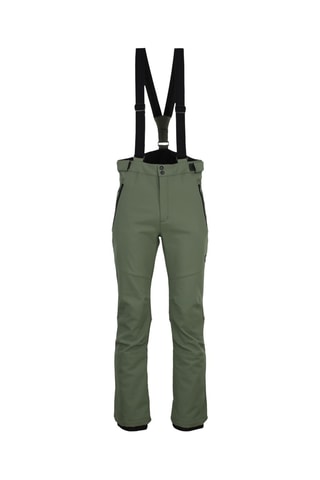 Calças de esqui Softshell Ceprim - Caqui e preto