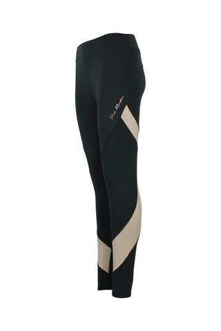 Leggings Athlete Preto e dourado-rosa