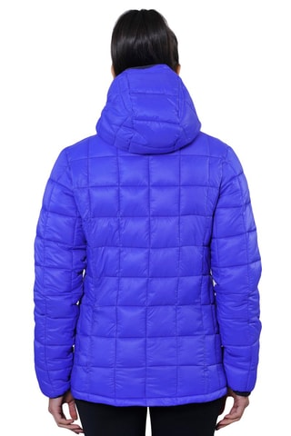 Blusão reversível com capuz Awa Peak Mountain - Azul-marinho e azul