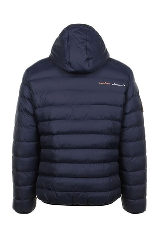 Blusão com capuz Ecarfou Azul-marinho