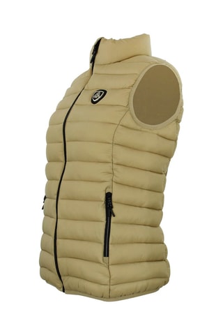 Colete acolchoado Acoti Bege