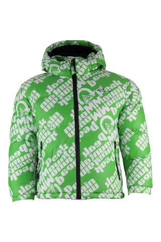 Blusão com capuz Elef Verde e branco