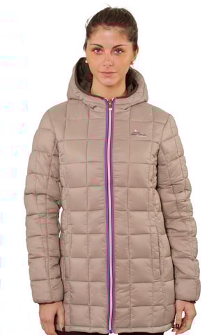 Blusão comprido com capuz Awill Toupeira