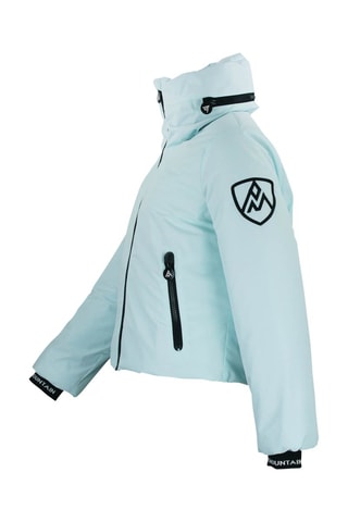 Blusão com capuz Ally - Azul-celeste