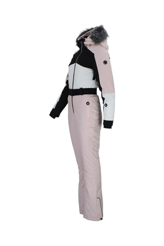 Macacão de esqui com capuz Arctico - Rosa