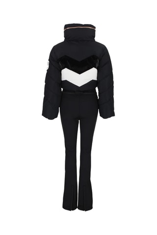 Macacão de esqui com capuz Antiero - Preto