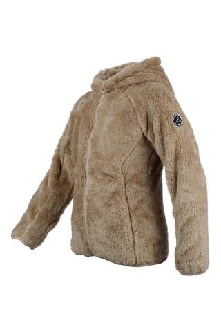 Sweat com capuz polar Falanzo Camel