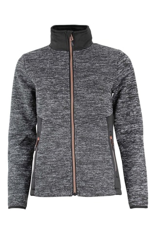 Sweat polar Acrest Preto e dourado rosa