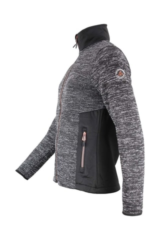 Sweat polar Acrest Preto e dourado rosa