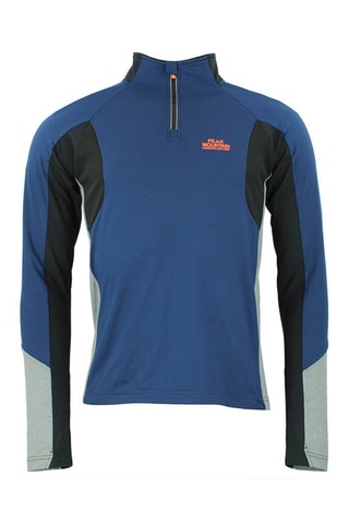 Sweat Cantor Azul-marinho mesclado
