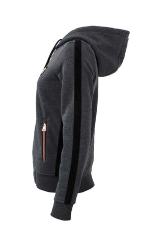 Sweat com capuz Alice Cinzento-escuro mesclado